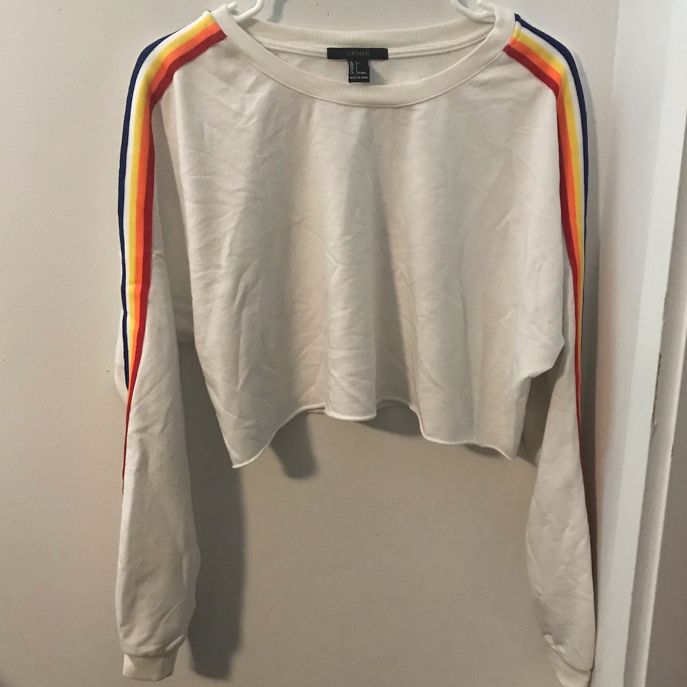 cropped Forever 21 sweater